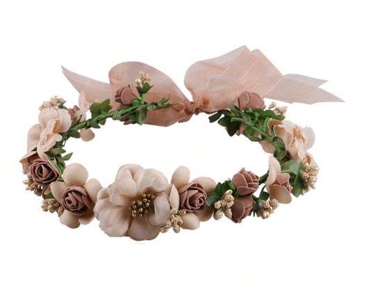 Girls' Forest Style Flower Hair Band