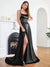 Talulla Split Thigh Satin Cami Dress