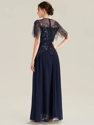 Harriet Beaded dress with Sleeves