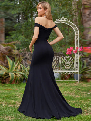 Nicole Off Shoulder Mermaid Wedding Dress