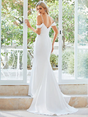 Drew Off Shoulder Mermaid Wedding Dress
