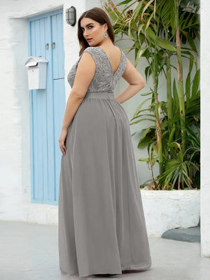 Demi Bridesmaid Dress with Lace bodice