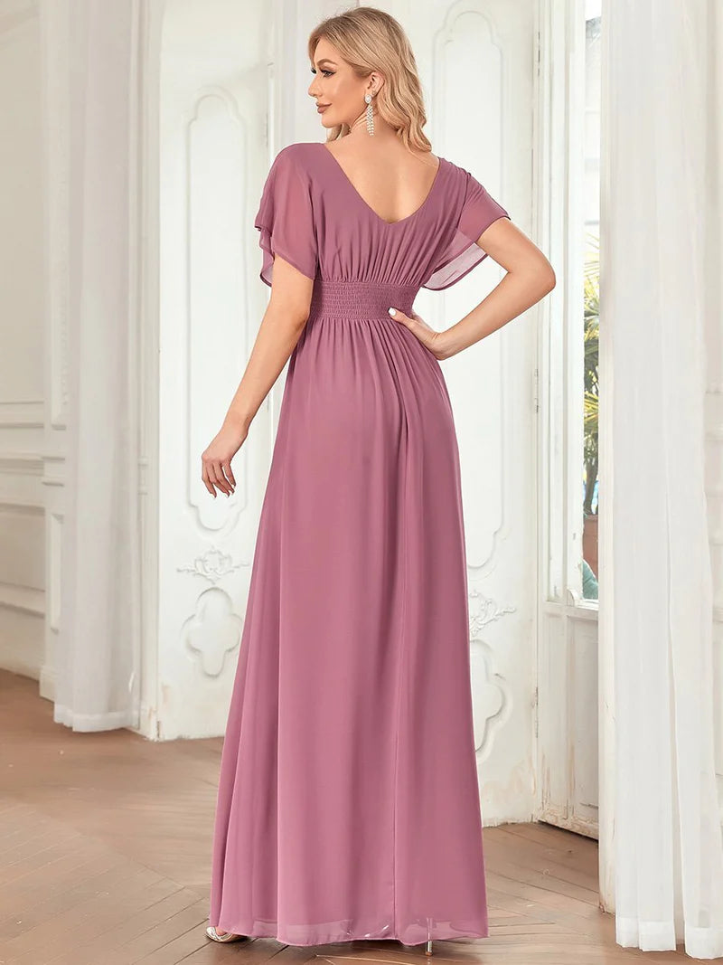 Sonya Empire Waist Chiffon Bridesmaids Dress