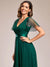 Alice V-Neck A-Line Floor-Length Evening Dress