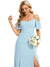 Gina Off shoulder Chiffon Bridesmaid Dress