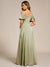 Gina Satin Off Shoulder Dress
