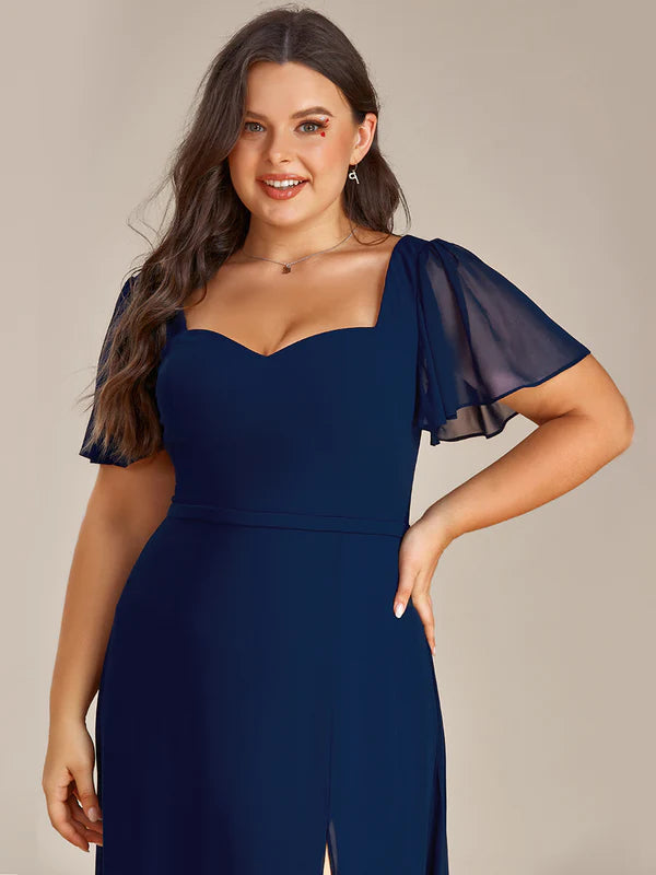 Charli Sweetheart A-Line Split Bridesmaid Dress