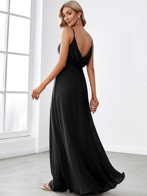 Tabitha Sleeveless Evening Dress