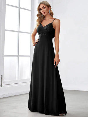 Tabitha Sleeveless Evening Dress