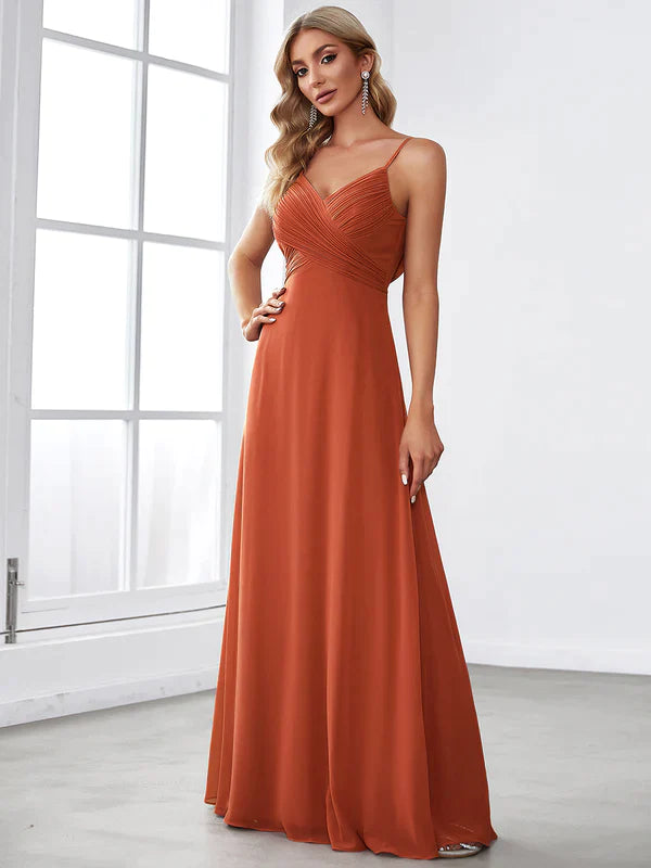 Tabitha Sleeveless Evening Dress