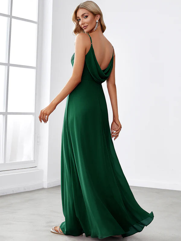 Tabitha Sleeveless Evening Dress