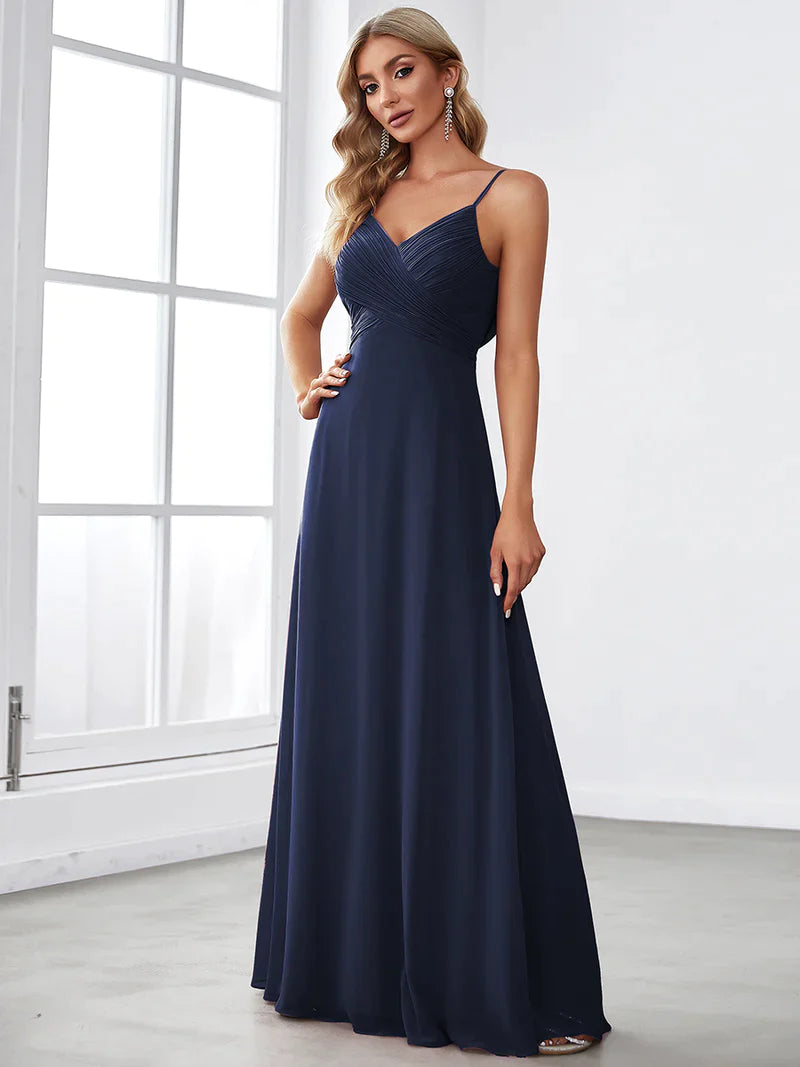 Tabitha Sleeveless Evening Dress