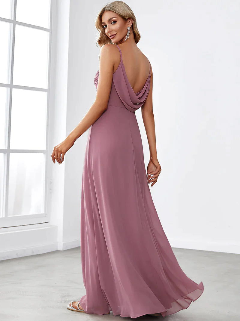 Tabitha Sleeveless Evening Dress