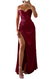 Gracie satin tie back dress