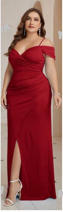 Devin off the shoulder Evening Dress