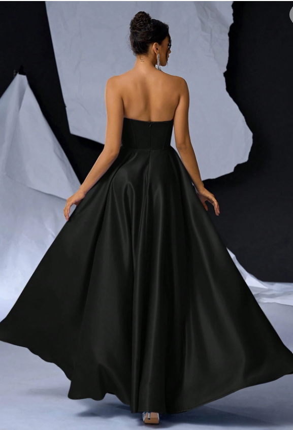 Serena Satin Ball Gown