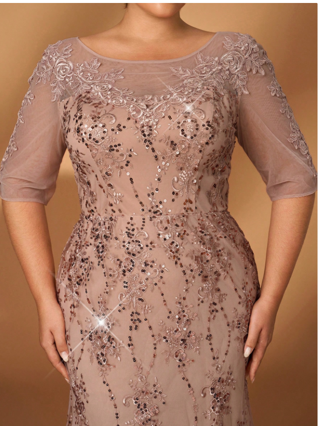 Serina Sequin Evening Dress