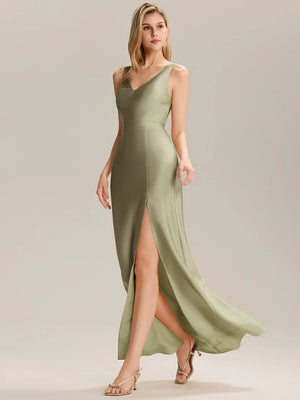 Tiffany Satin tie back Dress
