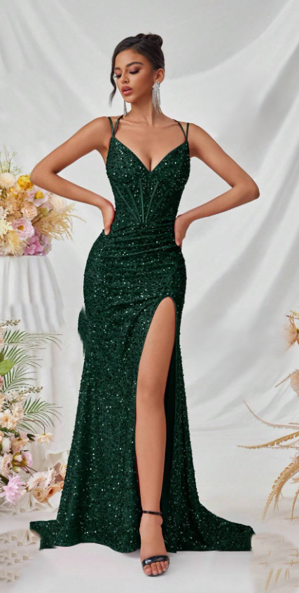 Ball/Evening Dresses - Green - Bella Bridesmaids Ball/Evening Dresses - Green - Bella Bridesmaids