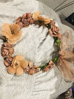 Girls' Forest Style Flower Hair Band