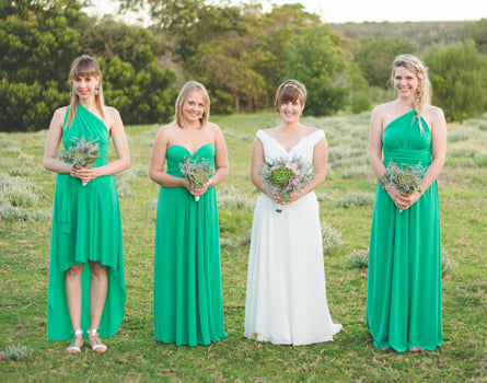 Emerald Green Maxi Infinity Dress