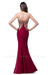 Sleeveless Mermaid Long Evening Gown With Lace Applique