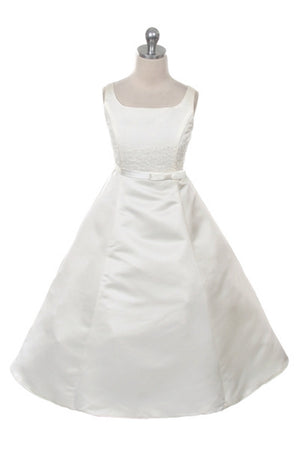 A-line Pearl Beaded Dress