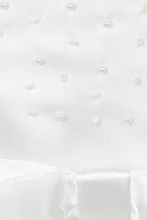 A-line Pearl Beaded Dress