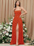 Capri Crisscross Backless Split Thigh Cami Dress