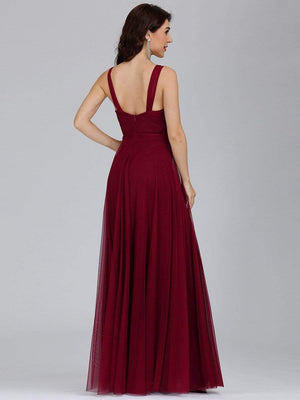 Nikki Sleeveless Tulle Bridesmaid/Evening Dress