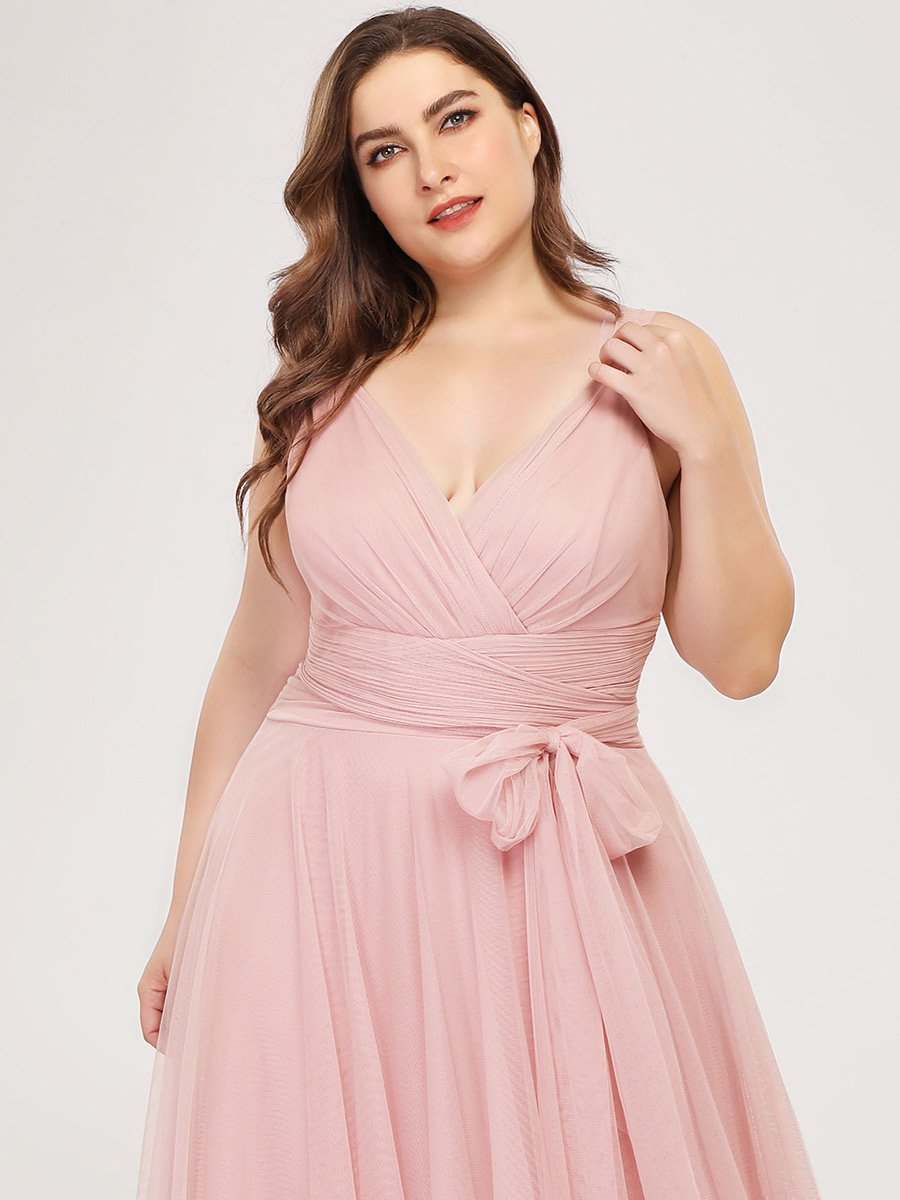 Nikki Sleeveless Tulle Bridesmaid Dress