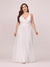 Nikki Sleeveless Tulle Wedding Dress