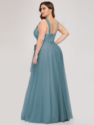 Nikki Sleeveless Tulle Bridesmaid Dress