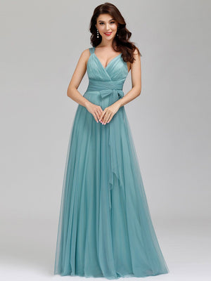 Nikki Sleeveless Tulle Bridesmaid Dress