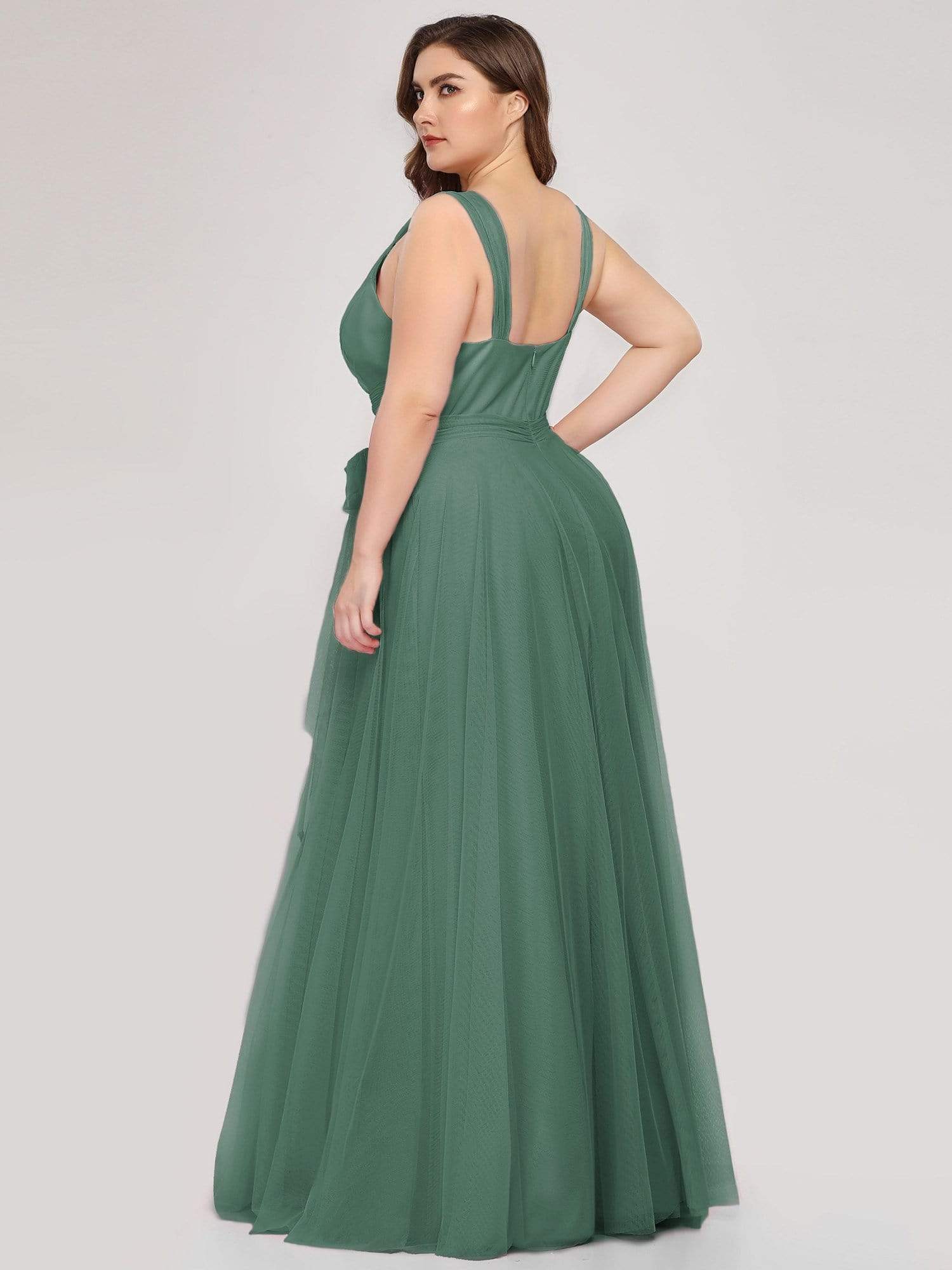 Nikki Sleeveless Tulle Bridesmaid Dress