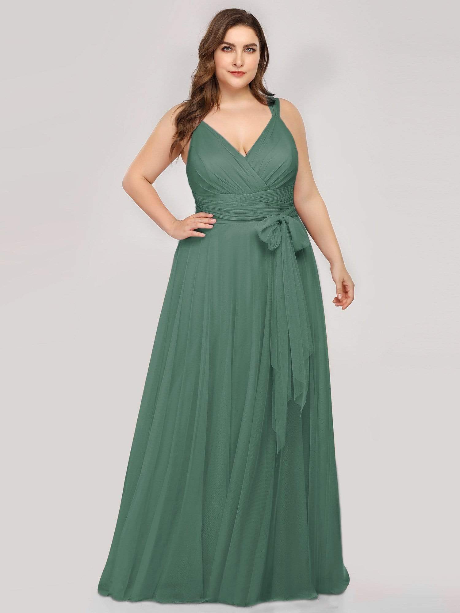 Nikki Sleeveless Tulle Bridesmaid Dress