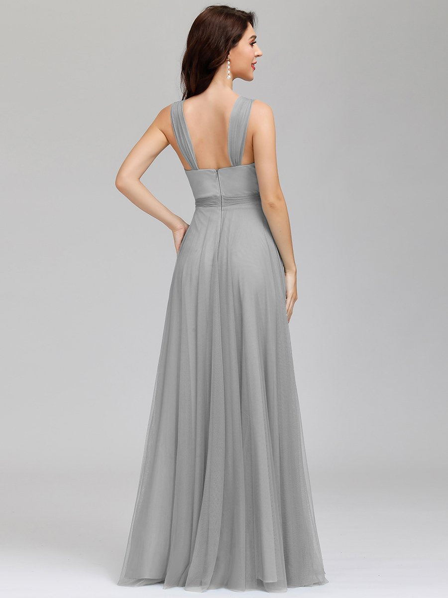 Nikki Sleeveless Tulle Bridesmaid Dress