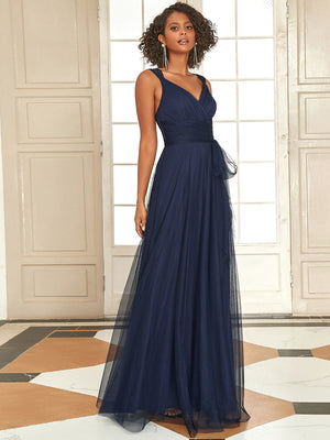 Nikki Sleeveless Tulle Bridesmaid/Ball/Evening Dress