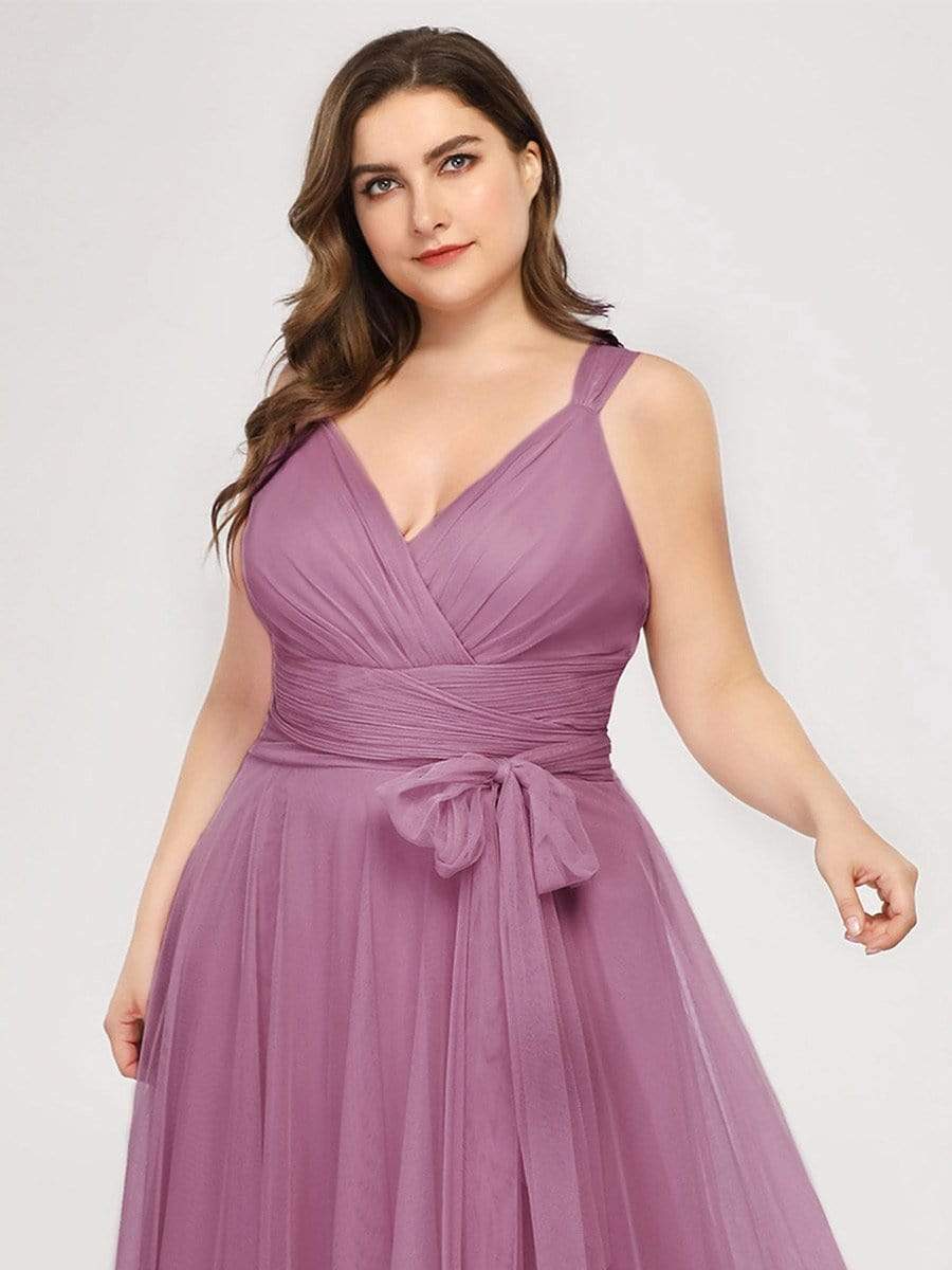 Nikki Sleeveless Tulle Bridesmaid Dress
