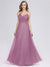 Spaghetti Strap Chiffon Bridesmaid Dress