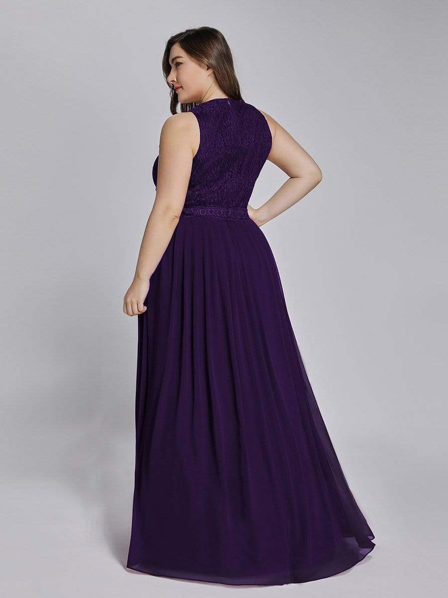 Empire Waist Sleeveless A Line Bridesmaids Dress