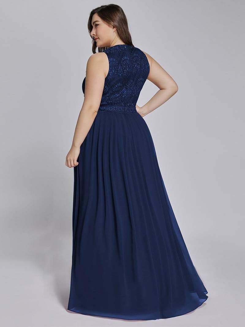 Empire Waist Sleeveless A Line Bridesmaids Dress