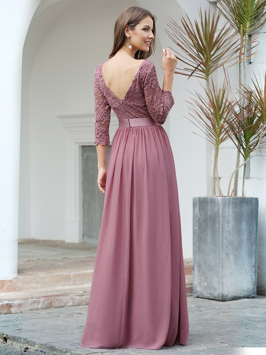 Empire waist bridesmaid dress sales