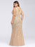 Lily Fishtail Sequin Evening Dress