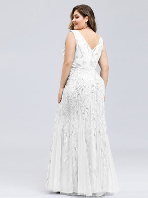 Lily Fishtail Sequin Evening Dress