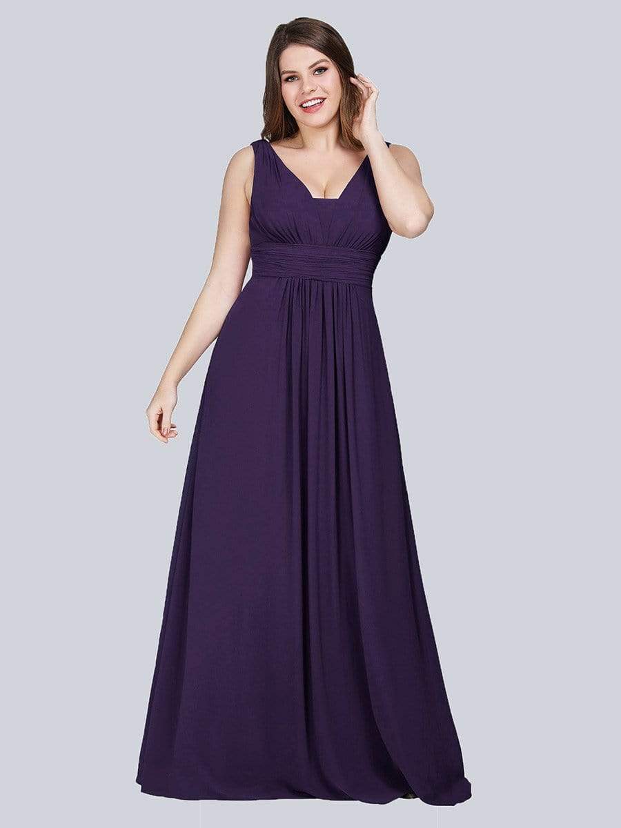Molly Deep V Neck Bridesmaids Dress Molly Deep V Neck Bridesmaids Dress