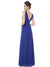 Molly Elegant Deep V-neck Bridesmaids Dress