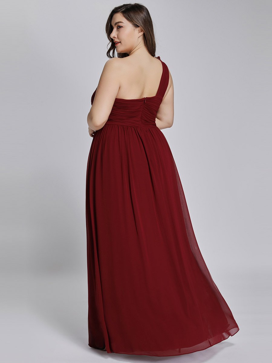 Sadie One Shoulder Floral Bridesmaids Dress