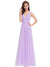 Emma Double V-Neck Bridesmaids Dress