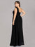 Serenity One Shoulder Chiffon Ruffle Bridesmaids Dress